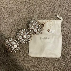 NWT J Crew diamond statement bracelet